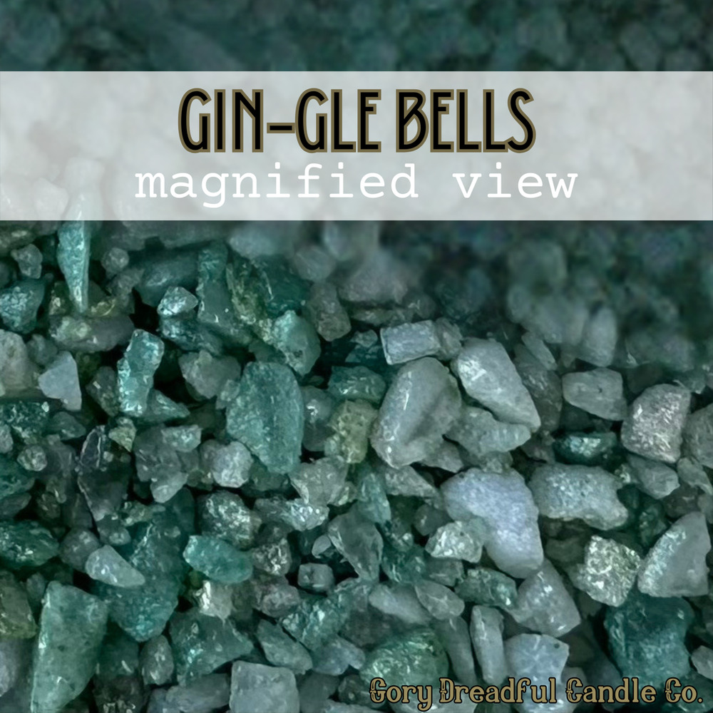 Gin-gle Bells Sizzling Room Salt Crystal Potpourri: Dry Gin & Cypress Scent - Picture 3 of 9
